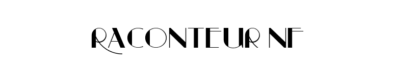 Raconteur NF font preview