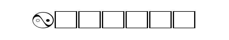 Radbats font preview