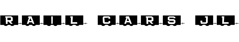 Rail Cars JL font preview