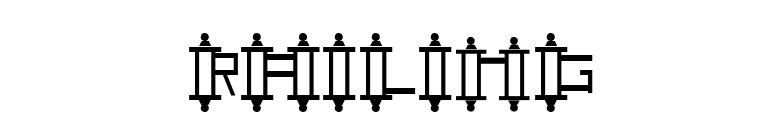 Railing font preview