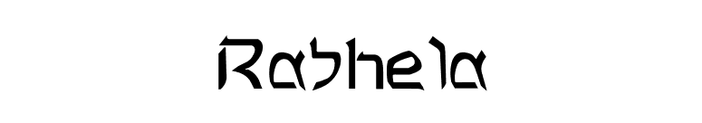 Rashela font preview