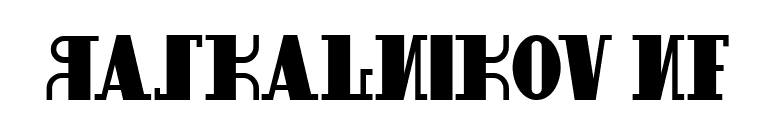 Raskalnikov NF font preview