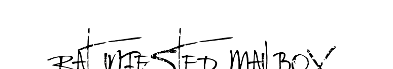 Rat Infested Mailbox font preview