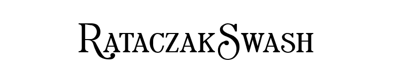 RataczakSwash font preview