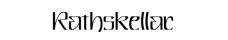 Rathskellar font preview