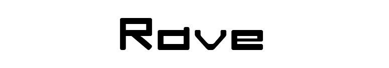 Rave font preview