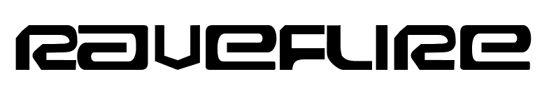Raveflire font preview