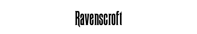 Ravenscroft font preview