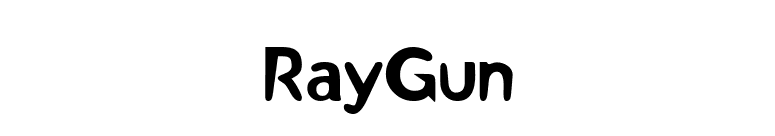 RayGun font preview