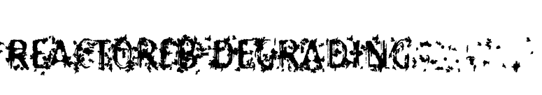 ReactorFB-Degrading font preview