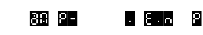 Readout-OneBackExpert font preview