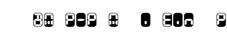 Readout-TwoBackExpert font preview