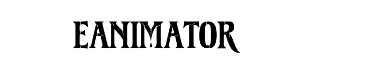Reanimator DEMO font preview