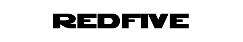 RedFive font preview