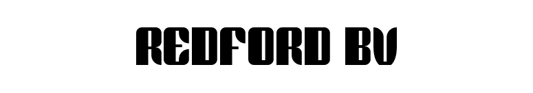 Redford BV font preview