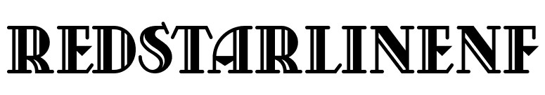 RedStarLineNF font preview