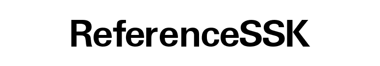 ReferenceSSK font preview