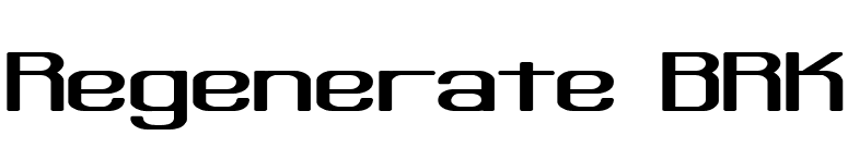 Regenerate BRK font preview