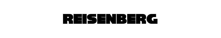 Reisenberg font preview