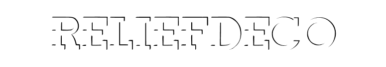 ReliefDeco font preview