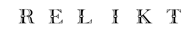Relikt font preview