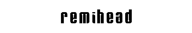 RemiHead font preview