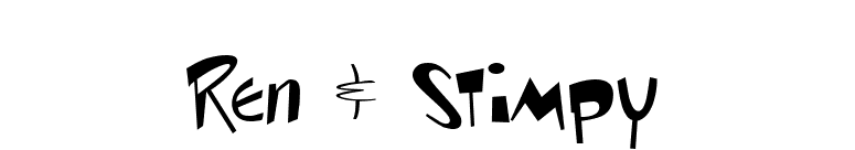 Ren & Stimpy font preview