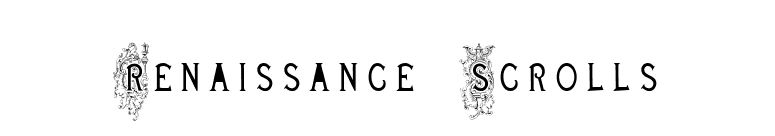 Renaissance Scrolls font preview