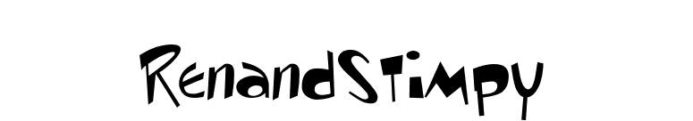RenandStimpy font preview