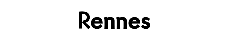 Rennes font preview
