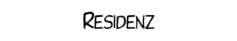 Residenz font preview