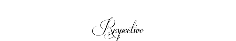 Respective font preview