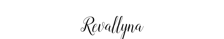 Revallyna font preview