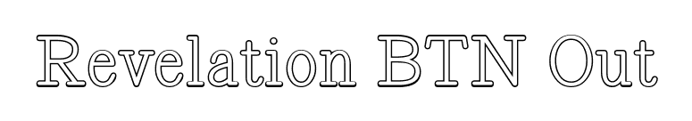 Revelation BTN Out font preview