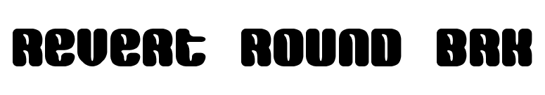 Revert Round BRK font preview