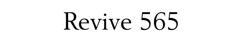 Revive 565 font preview