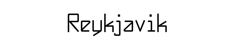 Reykjavik font preview