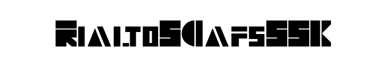 RialtoSCapsSSK font preview