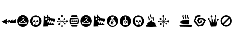 RiansDingbats-Four font preview