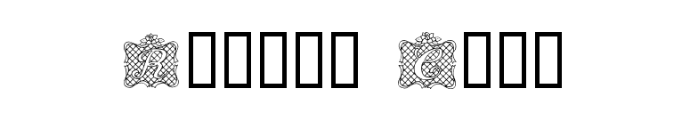 Ribbon Caps font preview