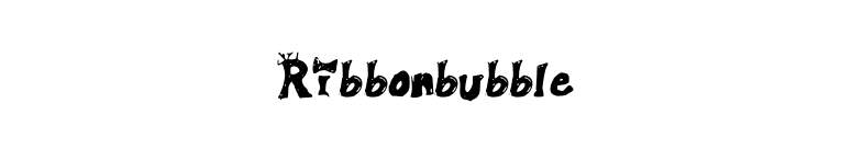 Ribbonbubble font preview