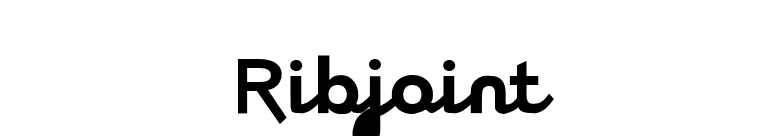 Ribjoint font preview