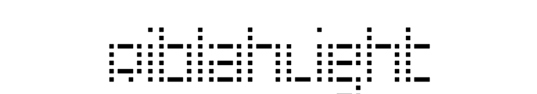 RiblahLight font preview