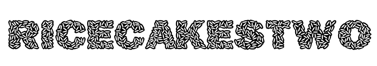 RicecakesTwo font preview