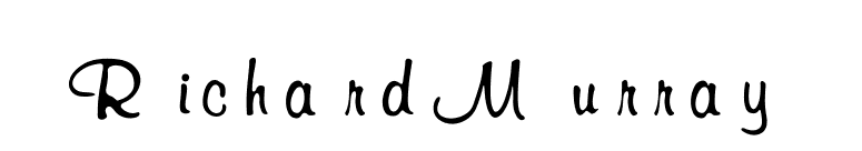 RichardMurray font preview