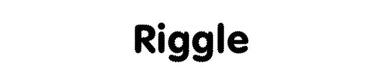 Riggle font preview