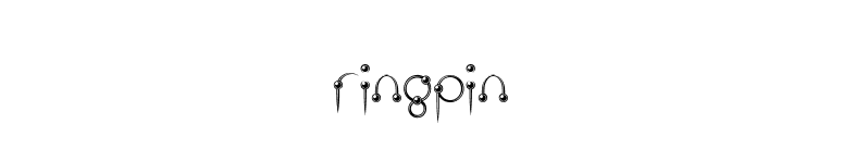 ringpin font preview
