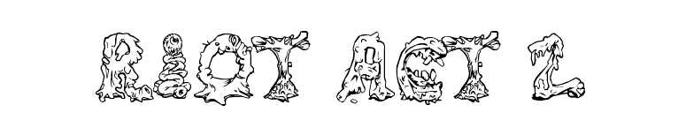 Riot Act 2 font preview