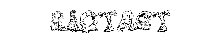 RiotAct font preview