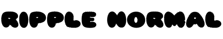 Ripple Normal font preview